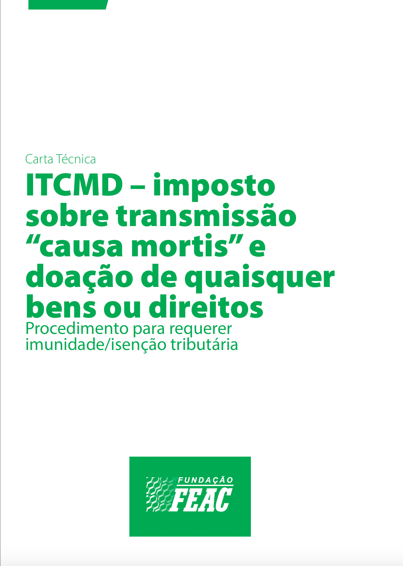 ITCMD – imposto sobre transmiss o causa mortis e doa  o de quaisquer bens ou direitos